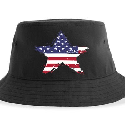 American Star Flag | 2024 Sustainable Bucket Hat