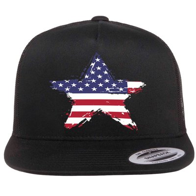 American Star Flag | 2024 Flat Bill Trucker Hat