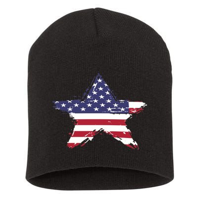 American Star Flag | 2024 Short Acrylic Beanie