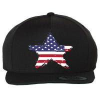 American Star Flag | 2024 Wool Snapback Cap