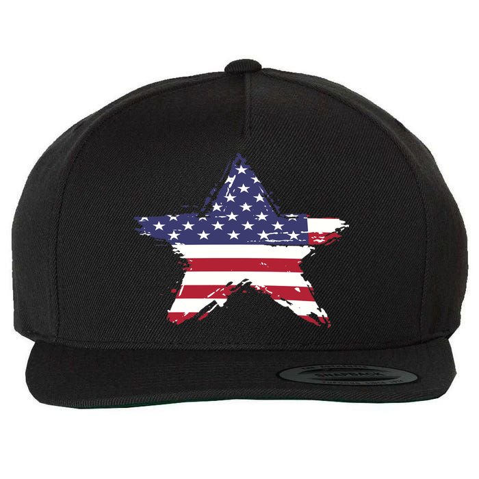 American Star Flag | 2024 Wool Snapback Cap