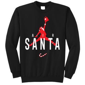 Air Santa Funny Xmas Basketball Sweatshirt