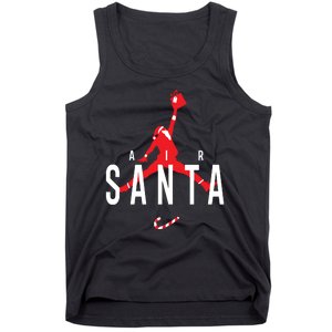 Air Santa Funny Xmas Basketball Tank Top