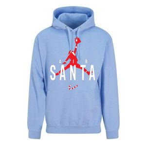 Air Santa Funny Xmas Basketball Unisex Surf Hoodie