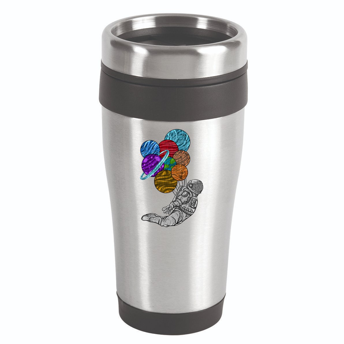 Astronaut Space Funny Graphic Great Gift 16oz Travel Tumbler