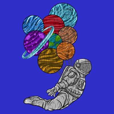 Astronaut Space Funny Graphic Great Gift T-Shirt