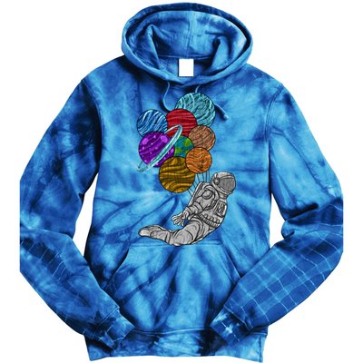 Astronaut Space Funny Graphic Great Gift Tie Dye Hoodie