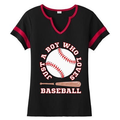 American Sport Fan Baseball Lover Batter Baseball Ladies Halftime Notch Neck Tee