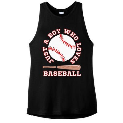 American Sport Fan Baseball Lover Batter Baseball Ladies PosiCharge Tri-Blend Wicking Tank