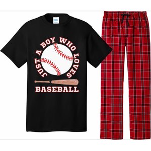 American Sport Fan Baseball Lover Batter Baseball Pajama Set