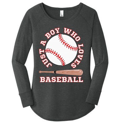 American Sport Fan Baseball Lover Batter Baseball Women's Perfect Tri Tunic Long Sleeve Shirt