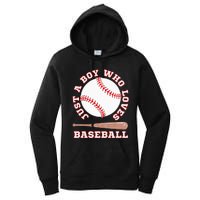 American Sport Fan Baseball Lover Batter Baseball Women's Pullover Hoodie