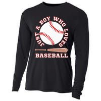 American Sport Fan Baseball Lover Batter Baseball Cooling Performance Long Sleeve Crew