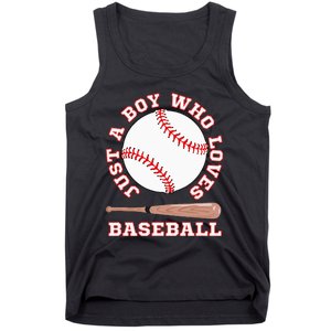 American Sport Fan Baseball Lover Batter Baseball Tank Top