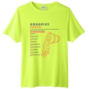 Aquarius Sign Facts Funny Zodiac Symbol Astrology Gift Cool Gift Tall Fusion ChromaSoft Performance T-Shirt