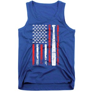 American Sports Flag National Nurses Day Baseball Bat Gift Tank Top