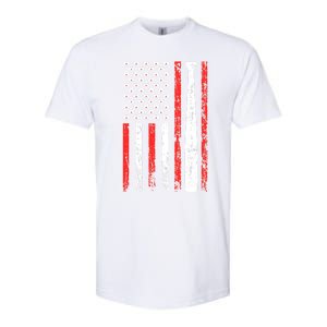 American Sports Flag National Nurses Day Baseball Bat Gift Softstyle CVC T-Shirt