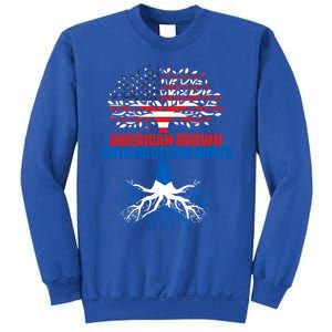 America Scotland Flag Half Scottish Half American Citizen Cute Gift Sweatshirt