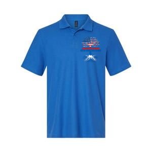 America Scotland Flag Half Scottish Half American Citizen Cute Gift Softstyle Adult Sport Polo