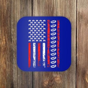 American Sports Flag National Nurses Day Ultimate Frisbee Gift Coaster