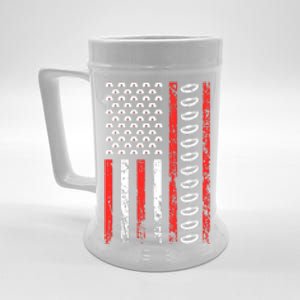 American Sports Flag National Nurses Day Ultimate Frisbee Gift Beer Stein