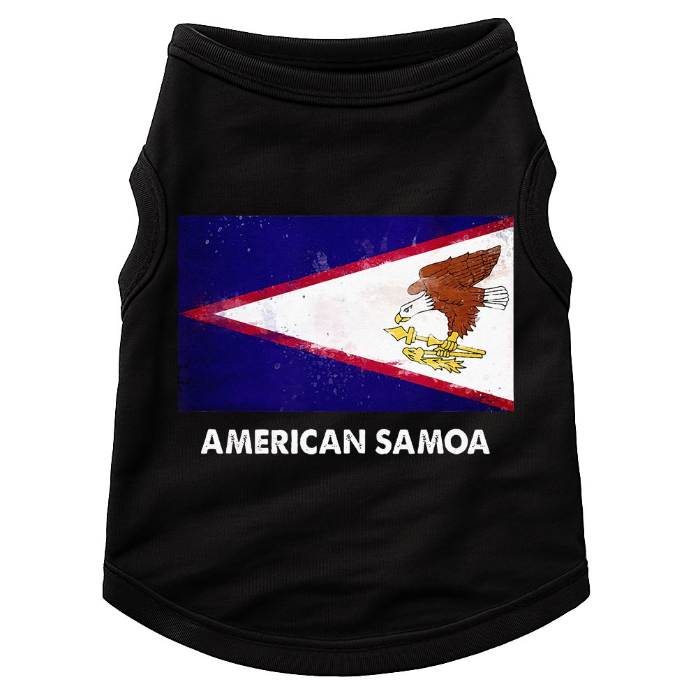 American Samoa Flag American Samoan Doggie Tank
