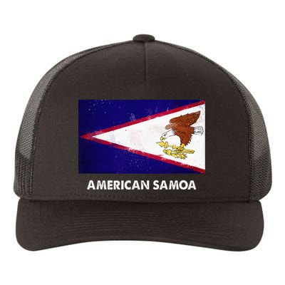 American Samoa Flag American Samoan Yupoong Adult 5-Panel Trucker Hat