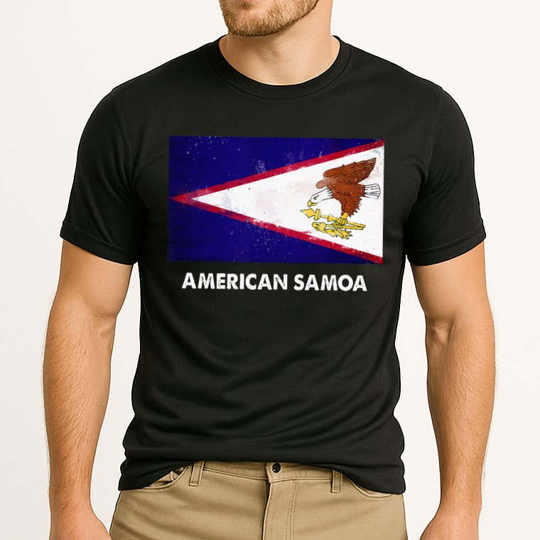 American Samoa Flag American Samoan Cooling Performance Crew T-Shirt