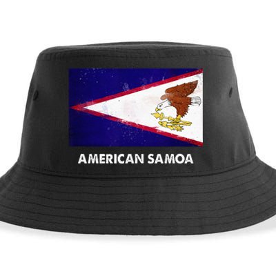 American Samoa Flag American Samoan Sustainable Bucket Hat