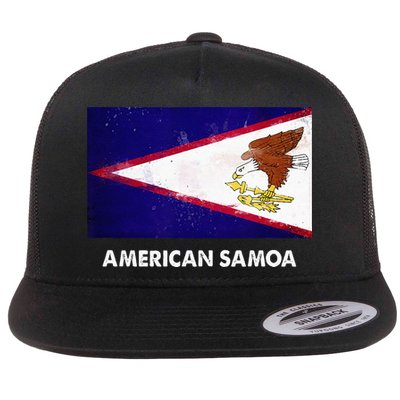 American Samoa Flag American Samoan Flatbill Hat