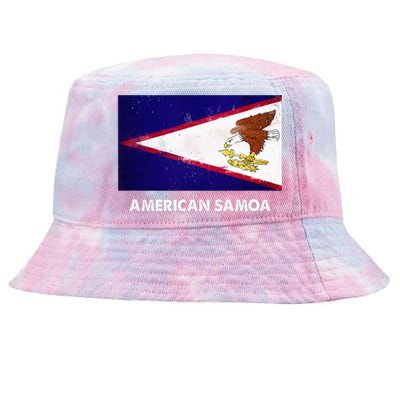 American Samoa Flag American Samoan Tie-Dyed Bucket Hat