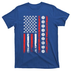 American Sports Flag National Nurses Day Volleyball Gift T-Shirt