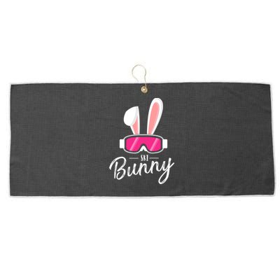 Apres Ski Funny Women Party Outfit Ski Bunny For Wintersport Large Microfiber Waffle Golf Towel