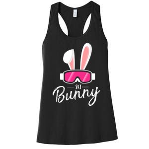 Apres Ski Funny Women Party Outfit Ski Bunny For Wintersport Women's Racerback Tank