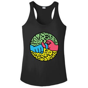 Asl Sign For Friend Pop Art Style Ladies PosiCharge Competitor Racerback Tank