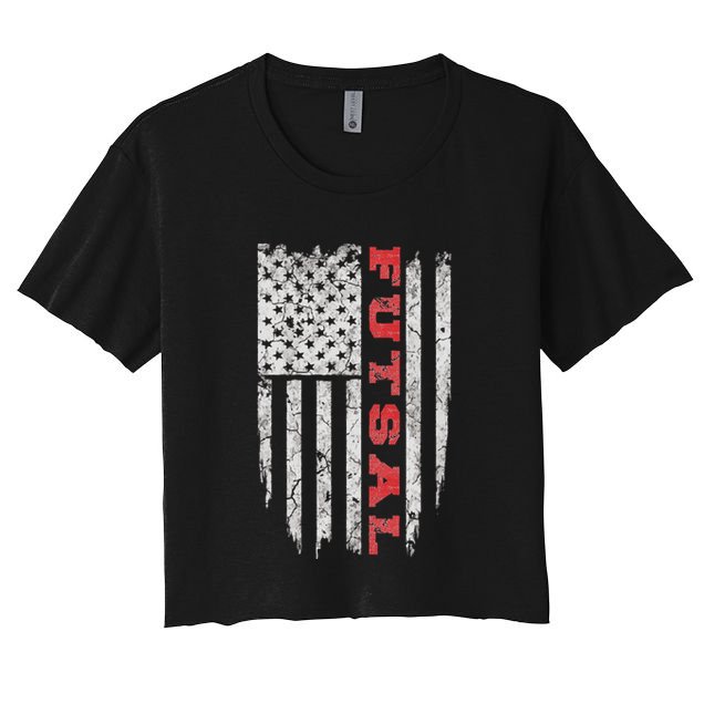 American Sport Futsal Usa Futsal Crop Top