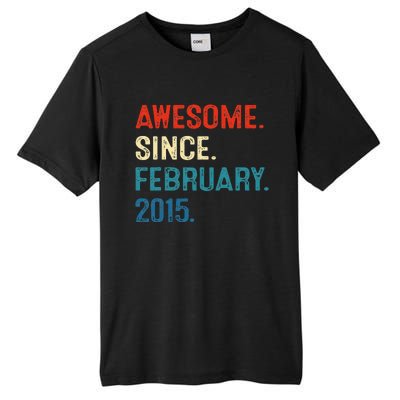 Awesome Since February 2015 8th Birthday Gift 8 Year Old Tall Fusion ChromaSoft Performance T-Shirt