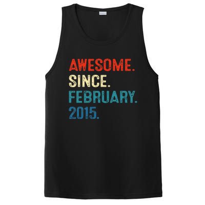 Awesome Since February 2015 8th Birthday Gift 8 Year Old PosiCharge Competitor Tank