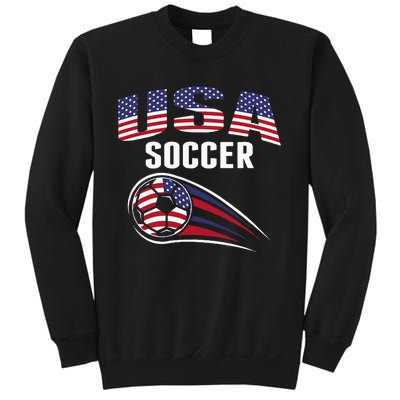 America Soccer Fans Jersey United States Football Lovers Sweatshirt