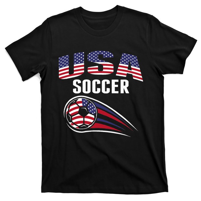 America Soccer Fans Jersey United States Football Lovers T-Shirt