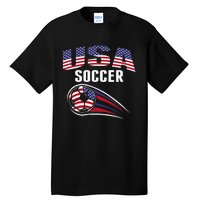 America Soccer Fans Jersey United States Football Lovers Tall T-Shirt