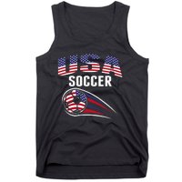 America Soccer Fans Jersey United States Football Lovers Tank Top