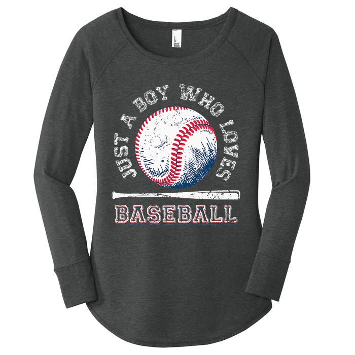 American Sport Fan Baseball Lover Batter Baseball Women's Perfect Tri Tunic Long Sleeve Shirt