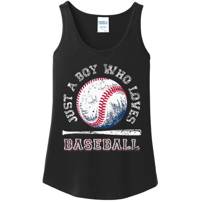 American Sport Fan Baseball Lover Batter Baseball Ladies Essential Tank