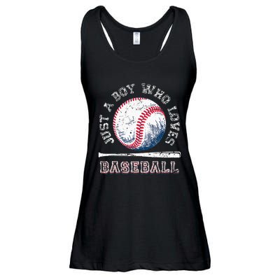 American Sport Fan Baseball Lover Batter Baseball Ladies Essential Flowy Tank