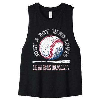 American Sport Fan Baseball Lover Batter Baseball Women's Racerback Cropped Tank