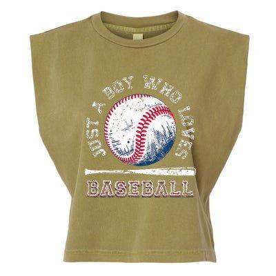 American Sport Fan Baseball Lover Batter Baseball Garment-Dyed Women's Muscle Tee