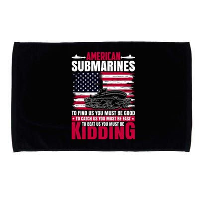 American Submarines Funny Must Be Good Fast Kidding Microfiber Hand Towel