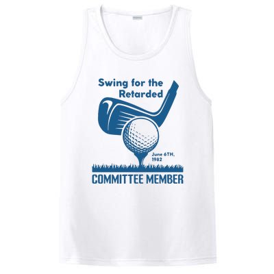 Awesome Swing For The Retarded Committee Member June 6th 1982 PosiCharge Competitor Tank