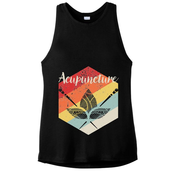 American Softball Flag Players And Bat Ladies PosiCharge Tri-Blend Wicking Tank